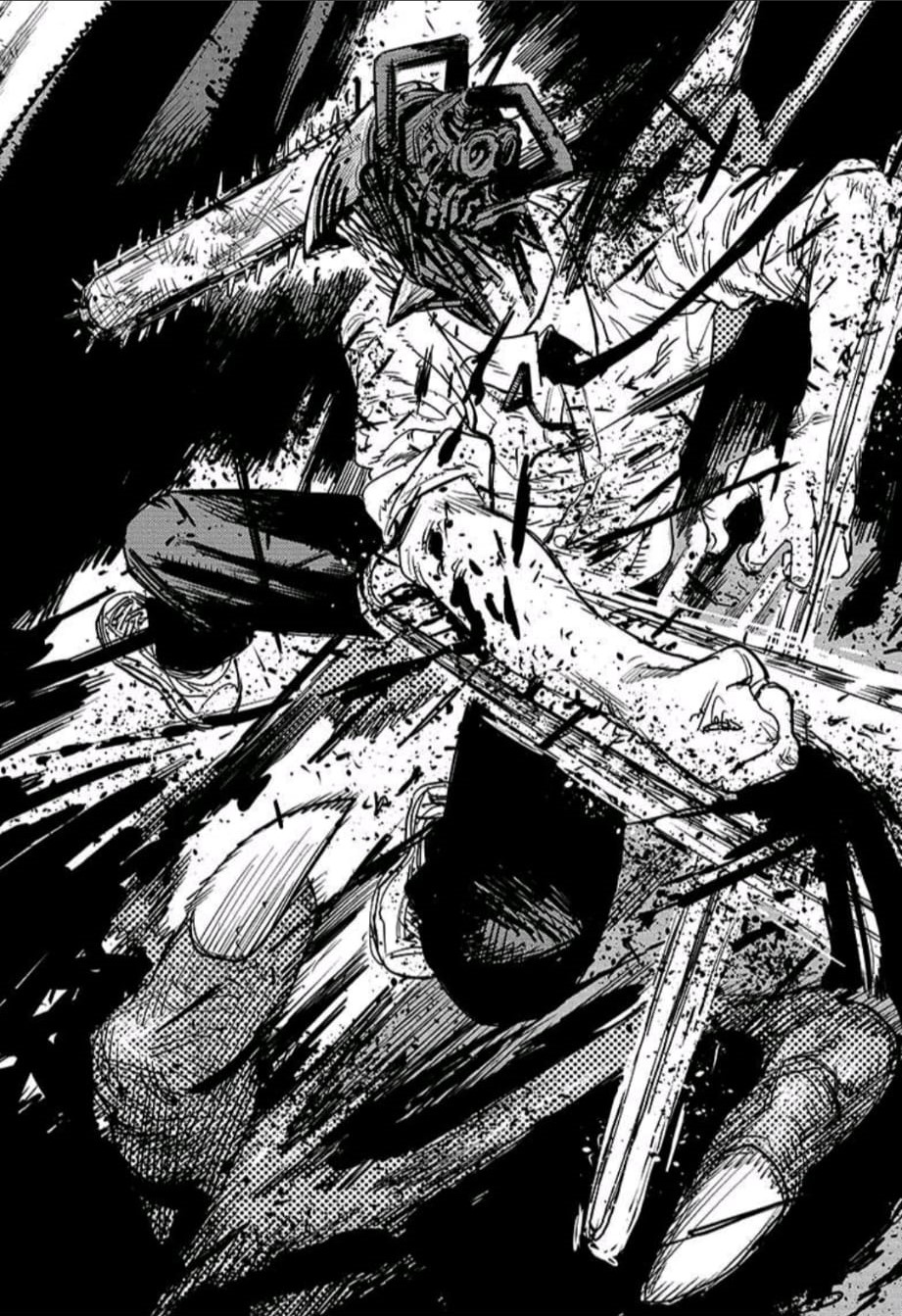 Chainsaw man panels (spoilers)